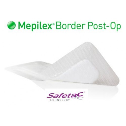 Molnlycke Mepilex Border Post-Op美皮蕾防水型術後彈性矽膠敷料